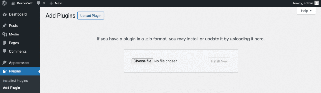 how to add plugins in wordpress