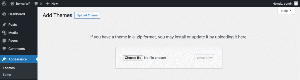 how to install the Sahifa News & Magazine Theme
