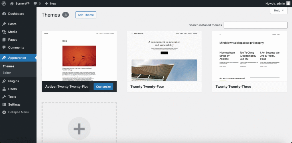 how to add a paid theme in wordpress